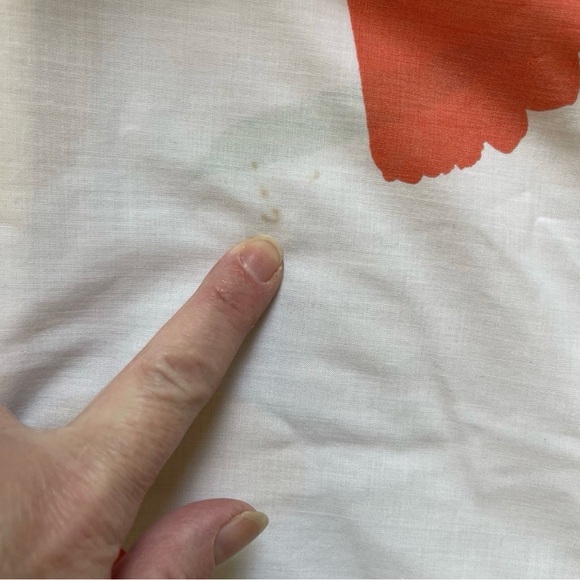 Vintage 1981 Marimekko Dan River Twin Fitted Sheet Seven Flowers Print Tulips - Picture 5 of 6